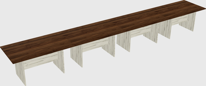 Table de bureau modulaire