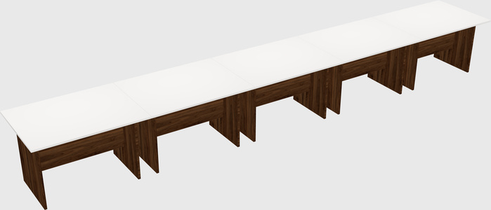 Modular office table