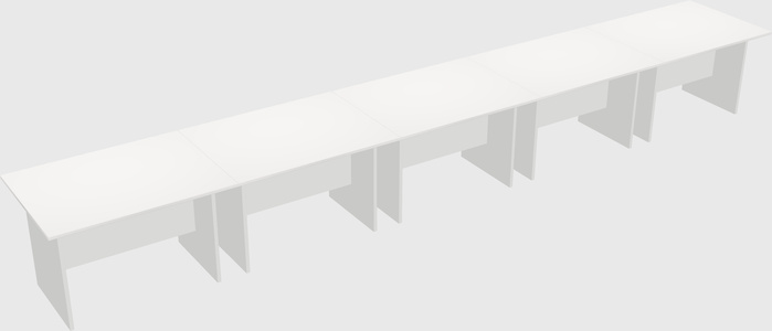 Table de bureau modulaire