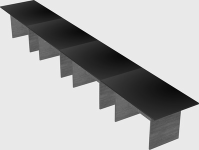 Modular office table