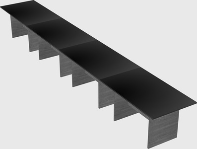 Modular office table