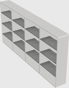 Bookcase storage