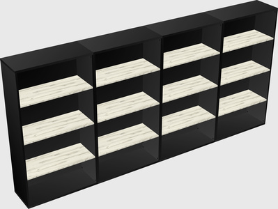 Bookcase storage