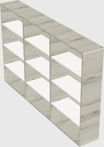 Rangement de bibliothèque