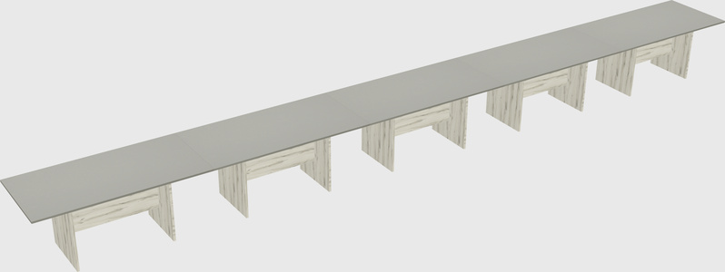Table de bureau modulaire