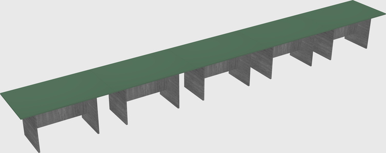 Table de bureau modulaire