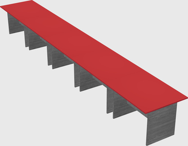 Modular office table