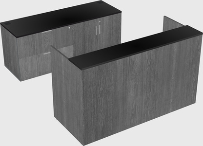 Comptoir d'accueil modulable