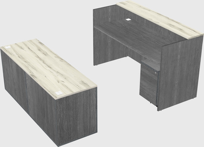 Modular reception desk
