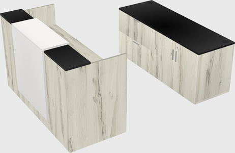 Modular reception desk
