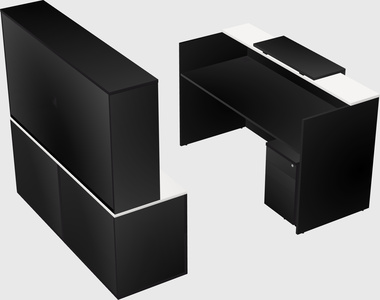 Modular reception desk