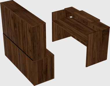 Modular reception desk