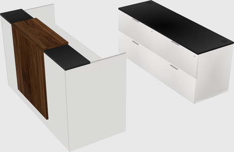 Modular reception desk