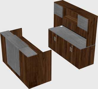 Modular reception desk