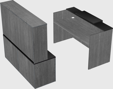 Modular reception desk