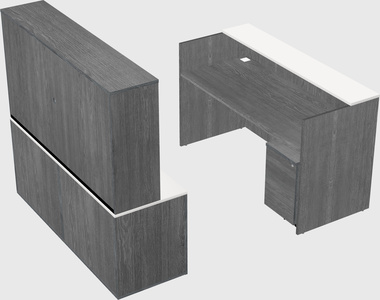 Modular reception desk
