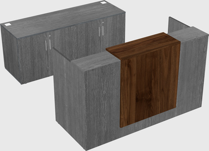 Modular reception desk