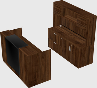 Modular reception desk