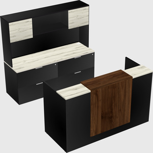 Comptoir d'accueil modulable