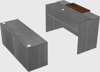 Modular reception desk