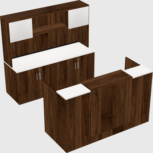 Comptoir d'accueil modulable