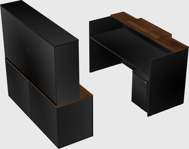 Modular reception desk