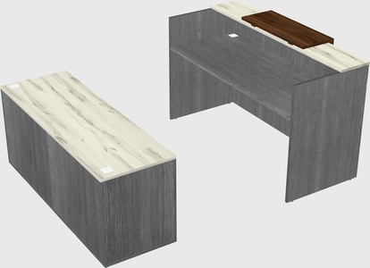 Modular reception desk