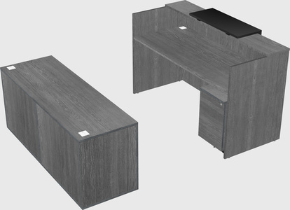 Modular reception desk