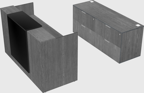 Modular reception desk
