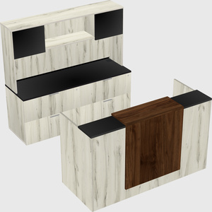 Comptoir d'accueil modulable