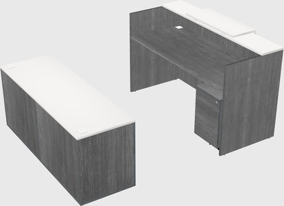 Modular reception desk