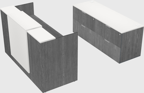 Modular reception desk