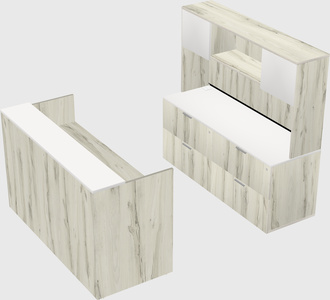 Modular reception desk