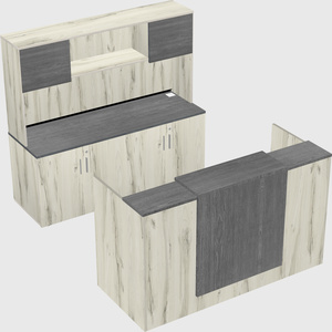 Comptoir d'accueil modulable