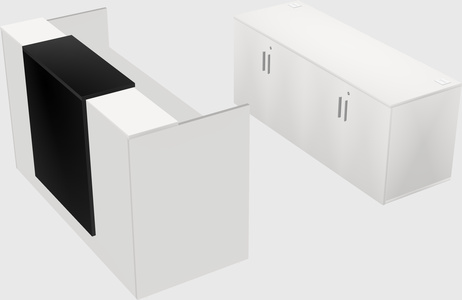 Modular reception desk