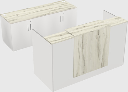 Modular reception desk