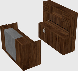 Modular reception desk