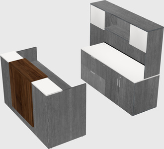 Modular reception desk