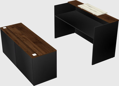Modular reception desk
