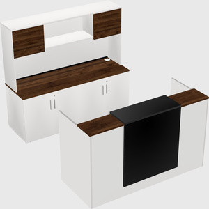 Comptoir d'accueil modulable