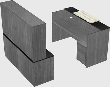 Modular reception desk