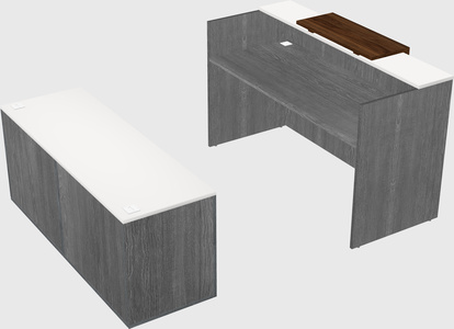Modular reception desk