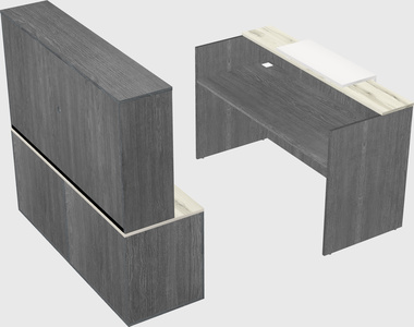Modular reception desk