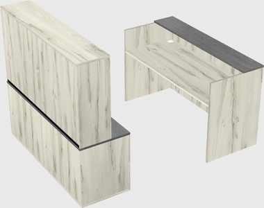Modular reception desk