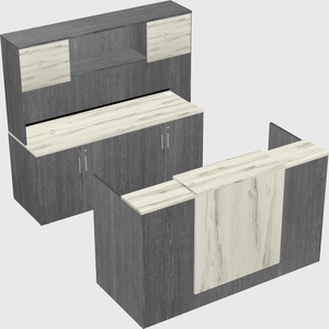 Comptoir d'accueil modulable
