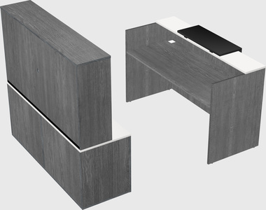 Modular reception desk