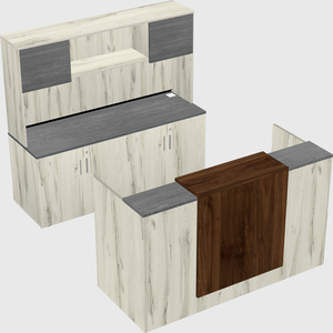Comptoir d'accueil modulable