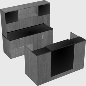 Comptoir d'accueil modulable