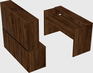 Modular reception desk