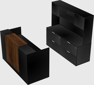 Modular reception desk